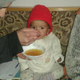 This child needs milk, but is being fed water with jam. She hasn’t eaten for 4 days, the Facebook page says.
